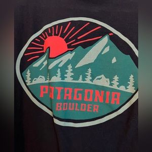 Patagonia Boulder CO tshirt size L